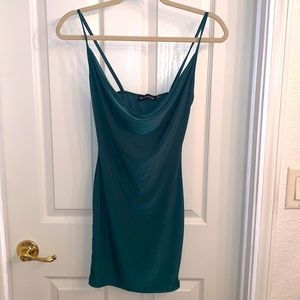 Pretty Little Thing cowl neck bodycon dress